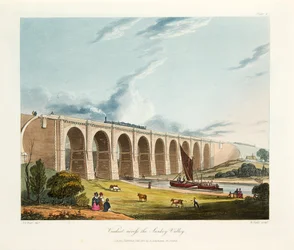 Viadotto attraverso la valle di Sankey, 1831